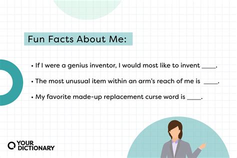 Fun Facts for an “About Me” Intro | List of Helpful Examples | YourDictionary