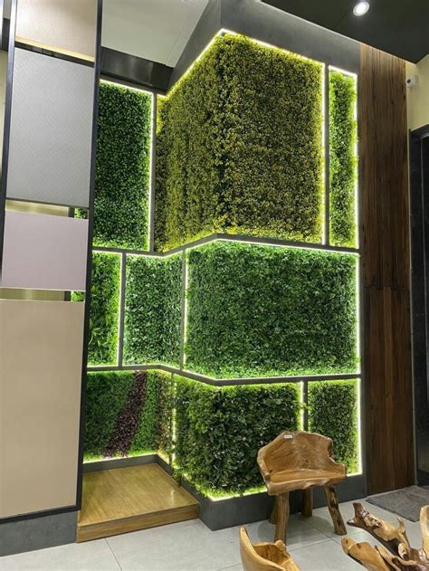 Artificial Grass Wall Decorating Ideas| Green Grass Designs For Wall ...