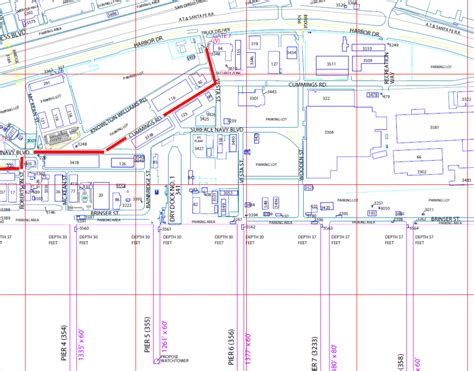 Naval Base San Diego Detailed Map | Public Intelligence