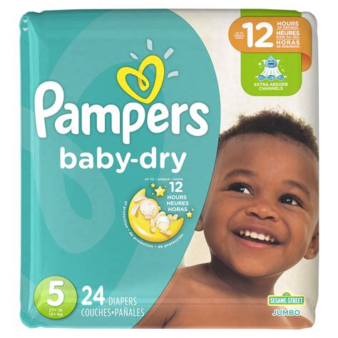 Pampers Baby-Dry Diapers Size 5 24 Count – Deal – BrickSeek