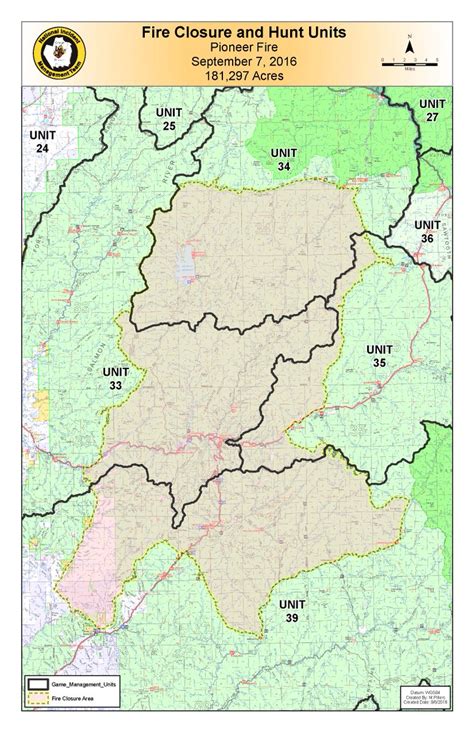 Boise National Forest Map