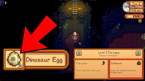 Stardew valley dinosaur egg