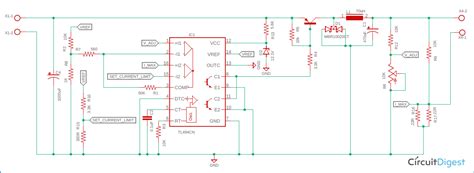 High Power High Efficiency TL494 Buck Converter Circuit Diagram