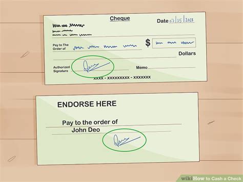 3 Ways to Cash a Check - wikiHow