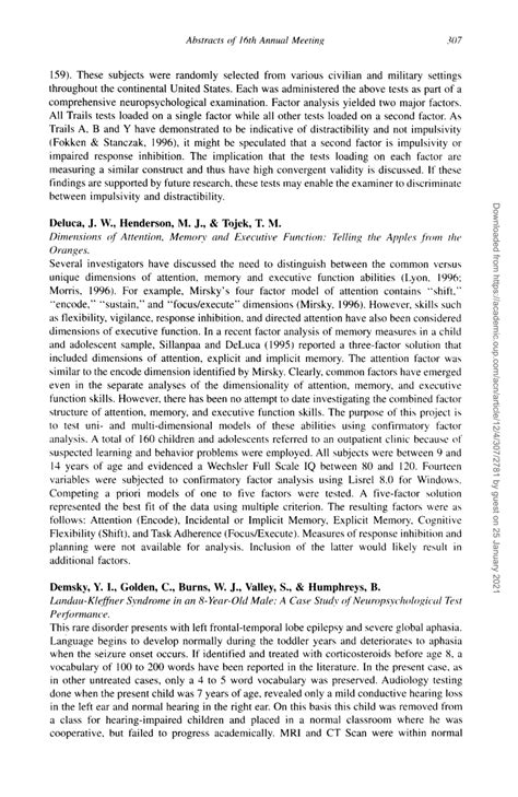 (PDF) Landau-Kleffner syndrome in an 8-year-old male: A case study of ...