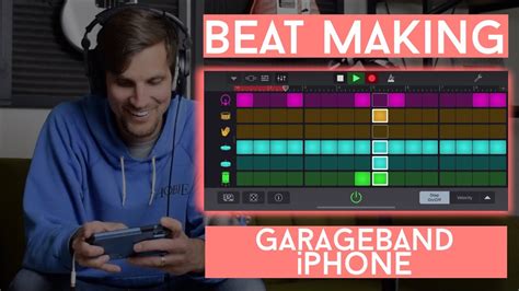 How To Make Beats On GarageBand // GarageBand iPhone Beat Making ...