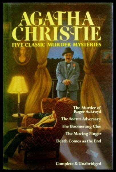 Agatha Christie : 5 Classic Murder Mysteries by Agatha Christie (1988 ...