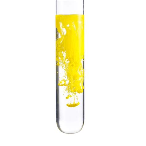 Lead Iodide Formation Photograph by