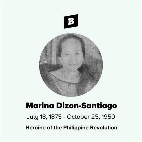 Brainly.ph - It is safe to say that Marina Dizon was a...