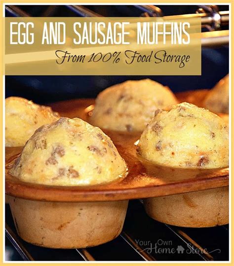 Sausage and Egg Muffins