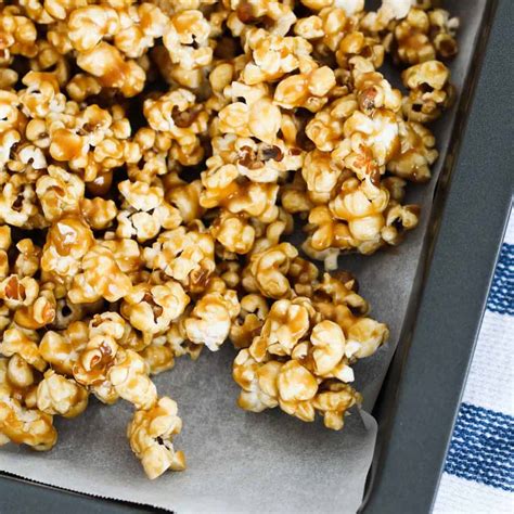 Salted Caramel Popcorn | Quick and Easy - Bake Play Smile