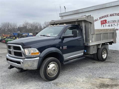 2011 Dodge Ram 5500 Dump Truck 4-Wheel Drive | Live and Online Auctions ...