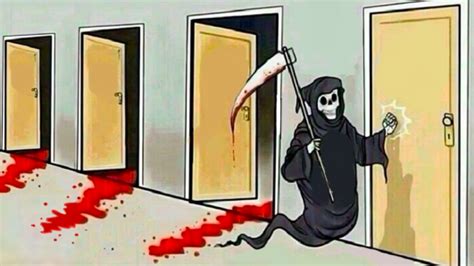 Death Knocking on Doors Meme Template - MemeHeist