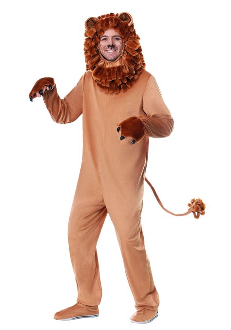 Lovable Lion Costume for Adults