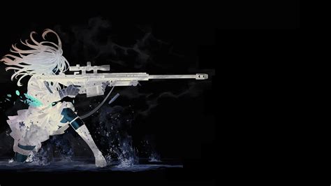 anime, Sniper rifle, Anime girls, Kozaki Yuusuke Wallpapers HD ...