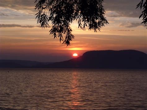 Winter sunset lake balaton 232939 photos free download