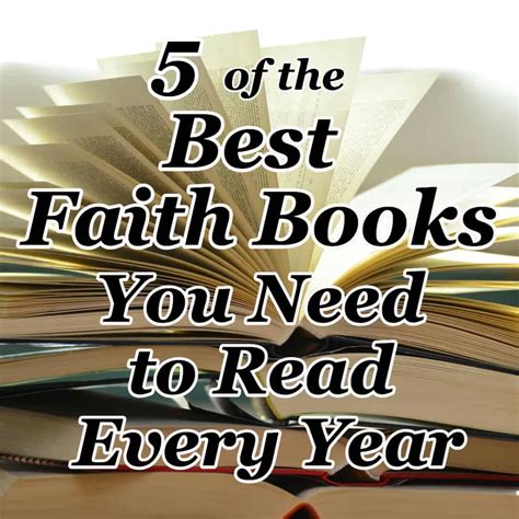 5 of the best faith books I believe you should read and reread every year to bless and encourage ...