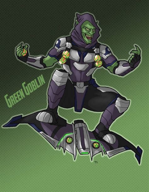 Marvel Villains: Green Goblin by greaperx666 | Green goblin, Marvel ...