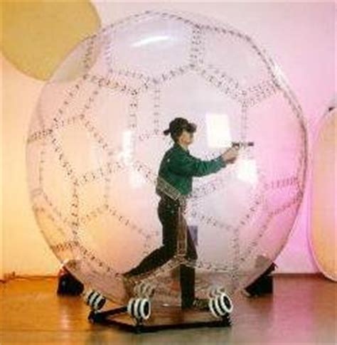 Giant hamster-ball for humans - Boing Boing