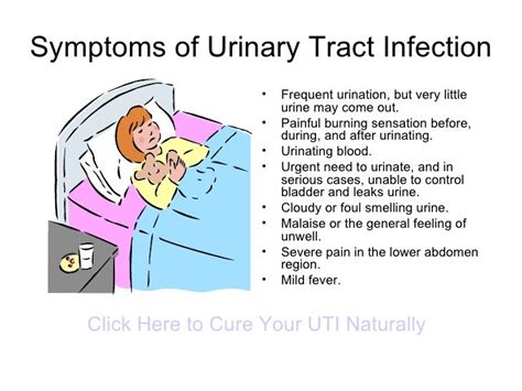 Symptoms Of Urinary Tract Infection