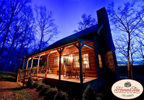 Clayton Log Cabin - Honest Abe Log Homes & Cabins | Log homes exterior, Log home decorating, Log ...