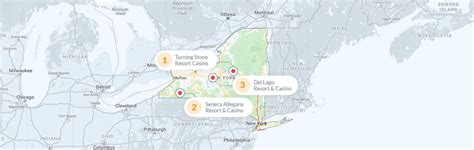 New York Casino Map: List of Gambling Locations