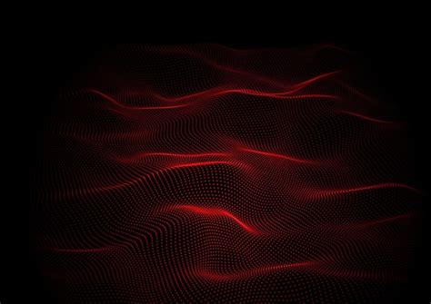 Free Vector | Abstract techno background with flowing particles design