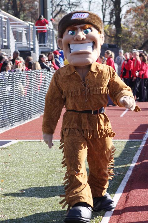 Sacred Heart Pioneers mascot, Big Red | College Mascots: Northeast ...