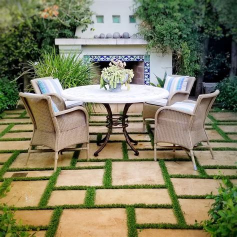 Backyard landscape design & renovation with artificial grass - Gallery