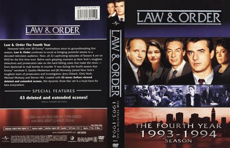 Law & Order - Year 4 - TV DVD Scanned Covers - Law Order - Year 4 ...