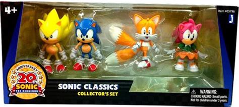 Sonic The Hedgehog 20th Anniversary Sonic Classics Exclusive 3.5 Action ...