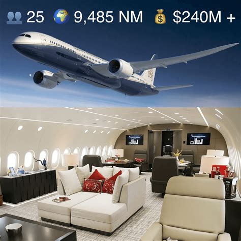 Inside the Boeing 787 Dreamliner private jet, price, range and seating ...