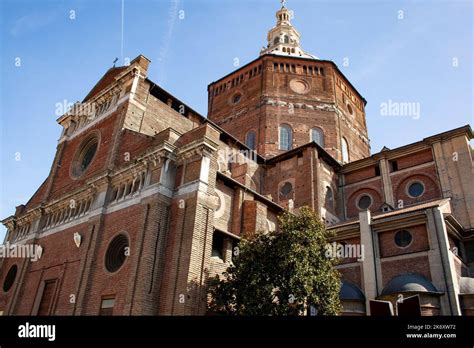 Pavia, Lombardy, Italy, Europe. The Duomo di Pavia - Cathedral of Santo ...