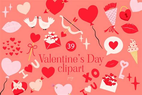 Valentine's Day Clipart - Heart Clip Art Valentine (3188082)