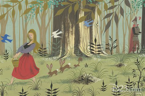 You Need to See This Royally Rare Sleeping Beauty Concept Art - D23