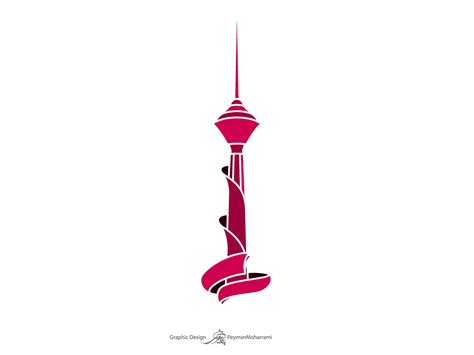 Milad Tower Design by Peyman Moharrami on Dribbble