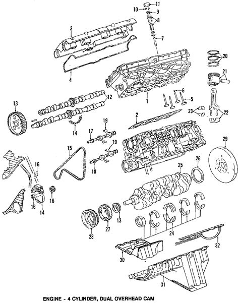 Porsche 944 Cylinder head. 944s. Bearings - 94410401303 | Porsche ...