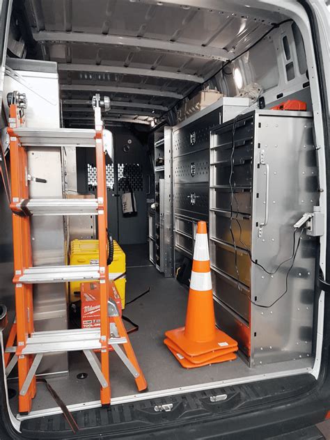 Van interiors for cargo, box, and step vans | EZ STAK®