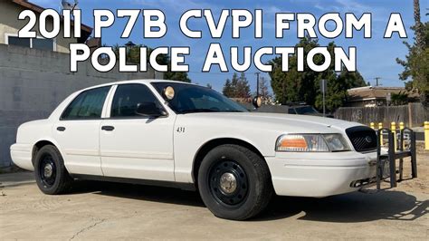 I Bought a 2011 Ford Crown Victoria Police Interceptor From a Police Auction! - YouTube