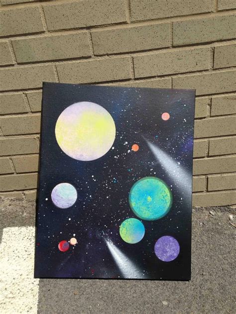 galaxy, spray paint : r/Art