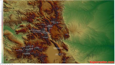 Relief map of Colorado [1900 x 1080] : r/MapPorn