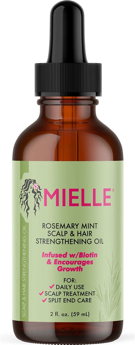 Buy Mielle Rosemary Mint Scalp & Hair Strengthening Oil For Healthy ...