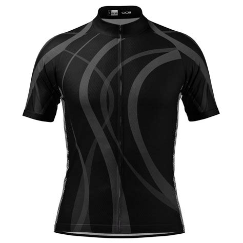 Men's Winding Road Black Cycling Jersey – Online Cycling Gear