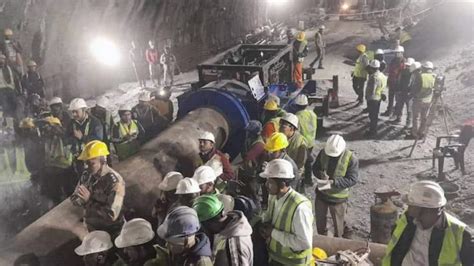 Uttarakhand tunnel collapse: Rescue ops suspended following 'loud-scale ...