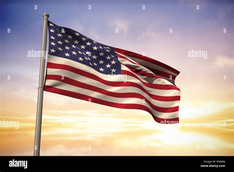 Usa national flag Stock Photo - Alamy