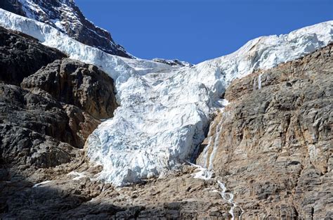 10 Angel Glacier On Mount Edith Cavell From Cavell Pond