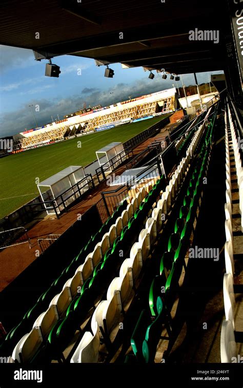 Newcastle Falcons rugby stadium, Kingston Park Stock Photo - Alamy