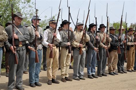 American Civil War reenactment. — Stock Photo © alancrosthwaite #13961409