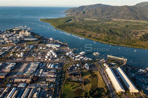 OverflightStock™ | Aerial view of Cairns in Far North Queensland, Australia. Aerial Stock Photo