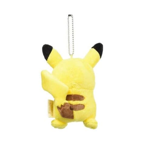 Pikachu Mascot Plush Keychain Pikachu Cute Sakazaki | Authentic ...